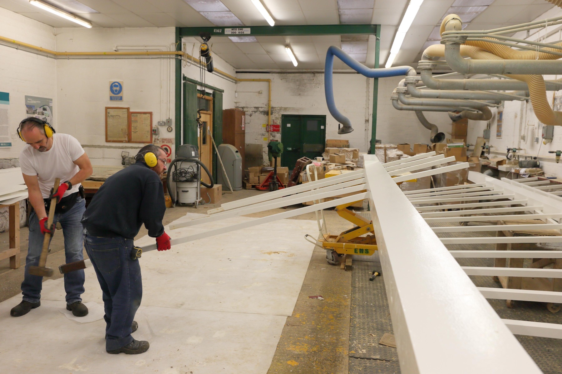 Ballycopeland Windmill PM 9 Sails under manufacture